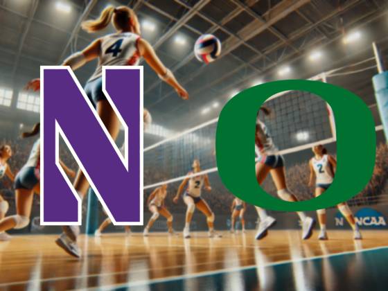 Northwestern Wildcats at Oregon Ducks Women's Volleyball